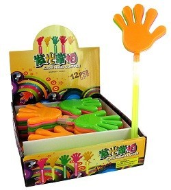 Manos Aplaudidoras Luminosas Glow Stick (12 uds.)
