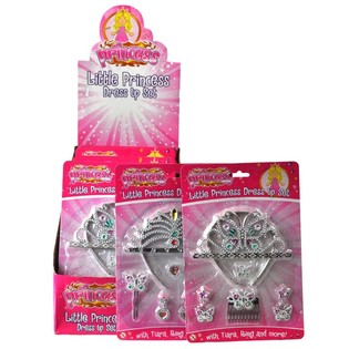 Set de Tiara de Princesa en Tarjeta (24 uds.)