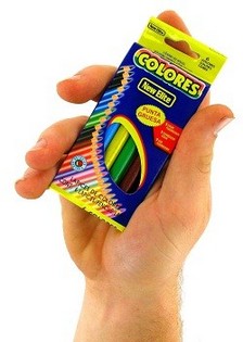 L&aacute;pices de Colores Peque&ntilde;os (24 cajas)