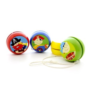 Yo-Yo de Madera de Piratas (12 uds.)