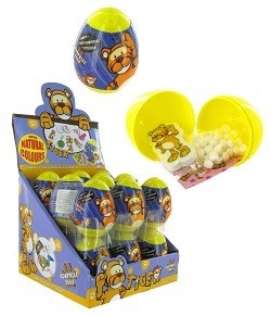 Huevo Sorpresa de Tigre con Caramelos (18 uds.)