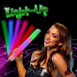 Palos de Espuma LED - Bast&oacute;n de Fiesta Multicolor (25 uds.)