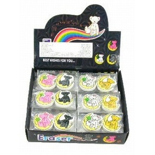 GOMAS DE BORRAR OSO EN LA LUNA (30 packs de 2 ud)