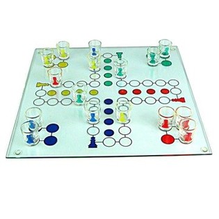 Juego de Parch&iacute;s de Cristal | Ludo de Vidrio al por Mayor
