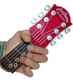 Guitarra de Aire Electr&oacute;nica con Sensor L&aacute;ser | Juguete Musical