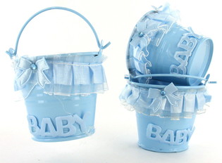 CUBITOS DECORATIVOS AZULES (10 uds.)