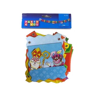 Guirnaldas de Sinterklaas 160 cm (6 uds) - Decoraci&oacute;n de San Nicol&aacute;s