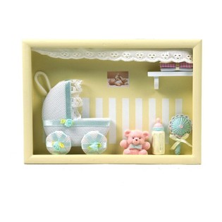 Decoraci&oacute;n de pared en 3D para habitaci&oacute;n infantil - Modelo 1 (6 uds.)