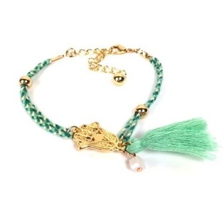 Pulsera Trenzada Azul/Blanco (1 ud)