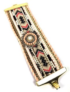 Pulsera de Lujo Color Salm&oacute;n (1 ud)