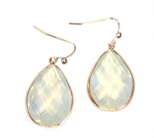 PENDIENTES ESTILO IBIZA TRANSPARENTES (1 ud.)