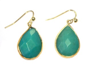 Pendientes Azul/Verde Estilo Ibiza (1 ud.)