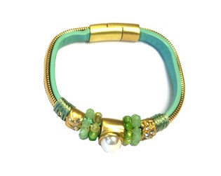 Pulsera Estilo Ibiza Menta (1 ud)