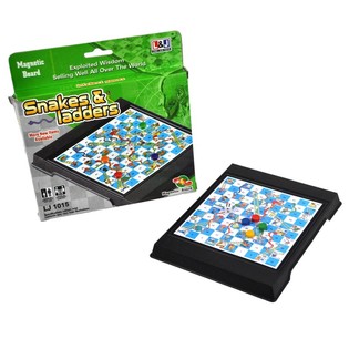 Juego de Viaje Magn&eacute;tico de Serpientes y Escaleras (6 uds.)