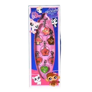 Collar Littlest Pet Shop con 7 abalorios (20 uds.)