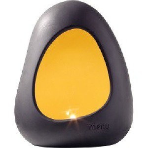 Menu Portavelas de Pie Magma Stone 20 cm (1 ud.)