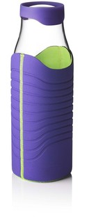MENU - Jarra de Agua de Dise&ntilde;o con Tap&oacute;n de Silicona y Funda de Neopreno 1L 25cm (1 ud.)