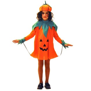 Vestido de Calabaza para Ni&ntilde;os - Talla 98