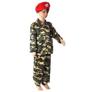 DISFRAZ DE MILITAR PARA NI&Ntilde;OS - TALLA 4