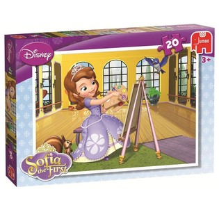 Puzle Jumbo Disney Sof&iacute;a la Primera Pintando 20 Piezas (6 uds.)