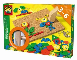 SES Juego de Martillo Fantas&iacute;a - Tap Tap de Madera (1 ud.)