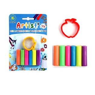Plastilina 50g + Molde en bl&iacute;ster (24 uds.)