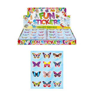 PEGATINAS DIVERTIDAS &ndash; MODELO: MARIPOSAS (120 uds.)