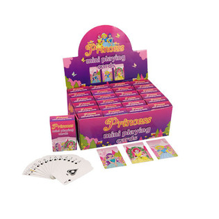 MINI BARAJAS DE CARTAS &ndash; MODELO: PRINCESS EN EXPOSITOR (24 uds.)