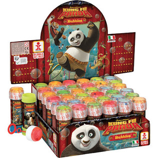 POMPEROS KUNG FU PANDA, 60ML EN EXPOSITOR (36 uds.)