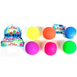PELOTAS ANTIESTR&Eacute;S EN EXPOSITOR (12 uds.)