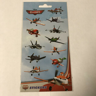 L&aacute;mina de pegatinas: DISNEY PLANES, Dim. 20 x 10 cm (10 uds)
