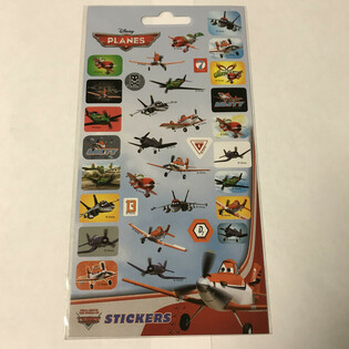 HOJA DE PEGATINAS: DISNEY PLANES, Dim. 20 x 10 cm (10 uds.)