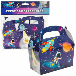 Cajitas de Regalo Espacio / Space 12x12.5x6 cm (12 uds.)