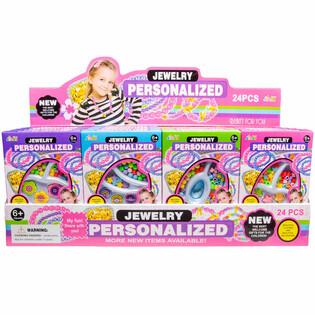 KIT PARA CREAR TU PROPIA PULSERA EN EXPOSITOR (24 uds.)