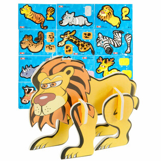 Puzle 3D Animales Salvajes (48 uds.)