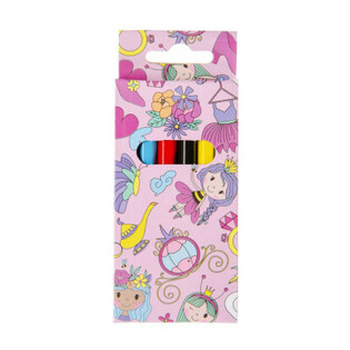 Set de 6 l&aacute;pices de colores - Princesa (24 uds.)