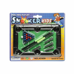 Mini Juego de Billar en Cart&oacute;n (36 uds.)
