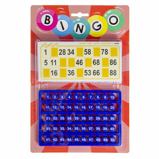 Juego de Bingo en Cart&oacute;n (6 unidades)