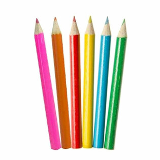 Set de 6 L&aacute;pices de Colores 'Ni&ntilde;as'