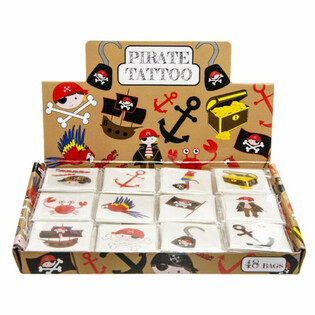 Tatuajes de Diversi&oacute;n - Pirata (48 paquetes)