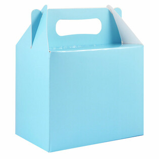 Cajitas para Dulces y Regalos Azul Claro 14x18x10 cm (12 uds.)