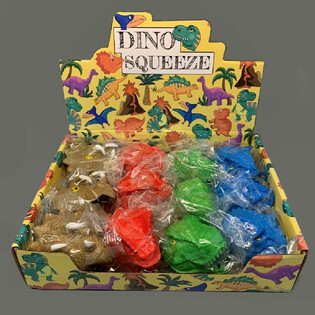 Expositor de Dinosaurios Squeeze (12 piezas)