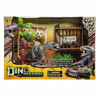Set de Juego Dinosaurios en Caja de Regalo
