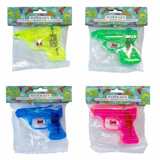 Pistolas de agua, 10 cm - Mix Colores (36 unidades)