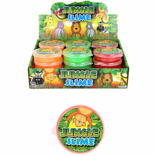 SLIME ANIMALES DE LA SELVA EN EXPOSITOR (24 uds.)