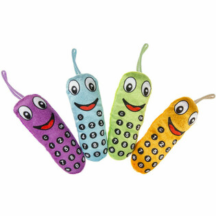TEL&Eacute;FONO M&Oacute;VIL DE PELUCHE DIVERTIDO (24 uds.)