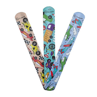 PULSERAS SLAP VEH&Iacute;CULOS (36 uds.)