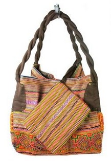 Bolso Brocante B-FAIR Grande Marr&oacute;n (1 ud.)